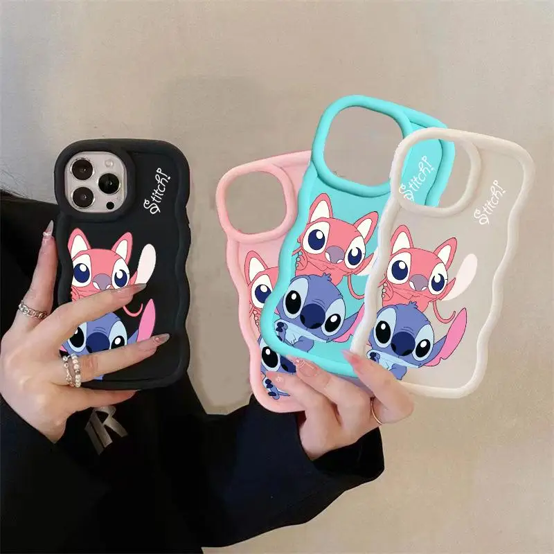 Phone Case For infinix Note 40 pro 30 SMART 4 5 6 7 8 Plus HD Tecno Spark 20 20C 10C 10 ZERO30 4G cover Cute Stitch Cartoon