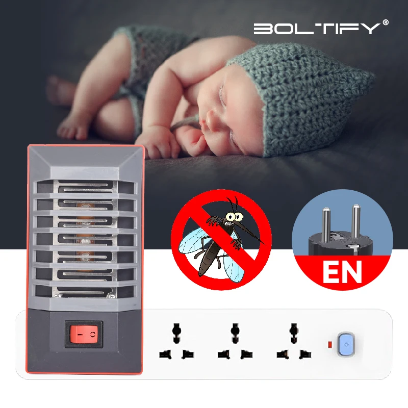

2026 New Hot Mini Mosquito Killer Lamps LED Socket Electric Insect Mosquito Repeller Household Socket Zapper Night Lamp