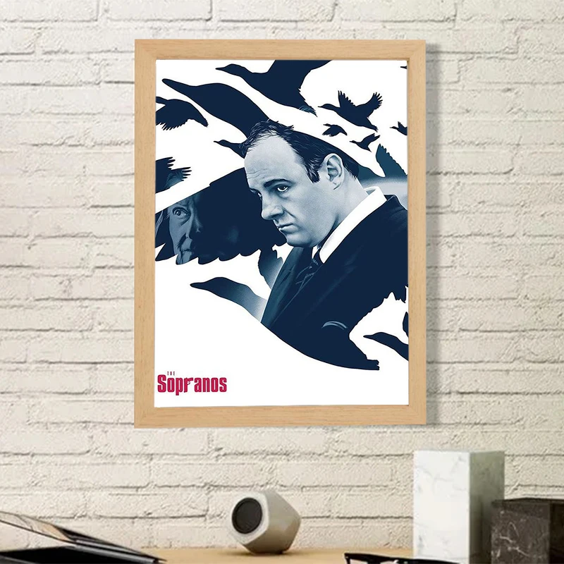 Poster The Sopranos Decorative Pictures for Living Room Home and Decoration Wall Art Canvas Decor Posters Decorations Paintings