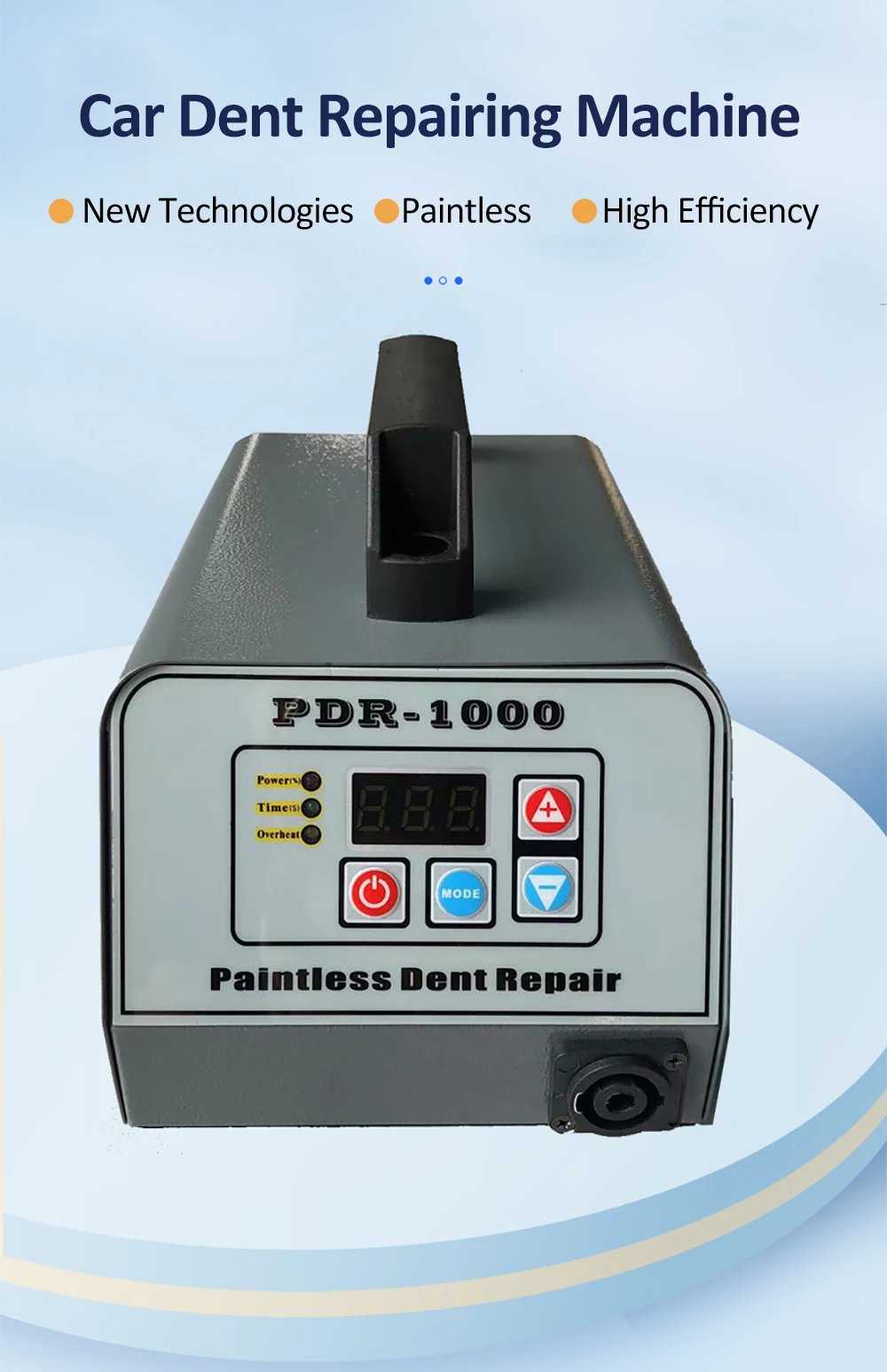 PDR-1000 Auto Body Dent Repair Machine Portable Household Dents Remover Tool Time/Power Adjust Car Paintless Dent Repairs Device