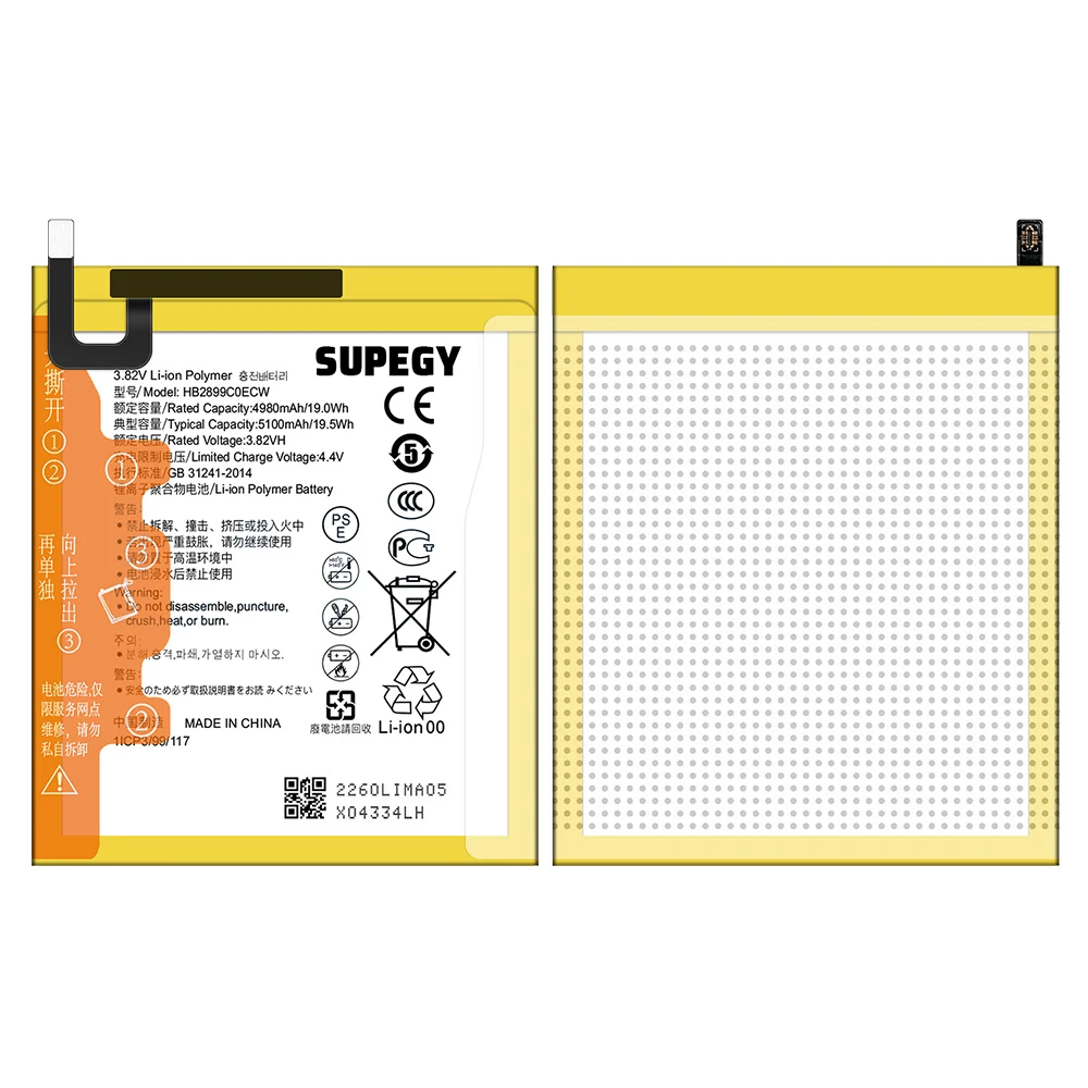 HB2899C0ECW Tablet Battery For Huawei MediaPad M3 8.4 BTV-W09 BTV-DL09 SHT-AL09 SHT-W09 Media Pad M3 8.4 BTV W09/DL09 SHT AL09/W