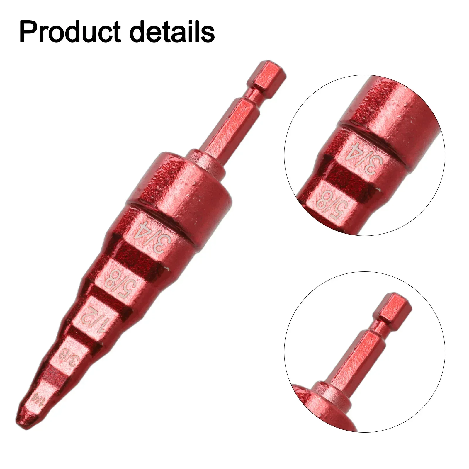 2pcs Pipe Expander Air Conditioner Pipe Drill Bit Set Swage Tube Expander Soft Carbon Steel Tubing Tools HVAC Repair Tool