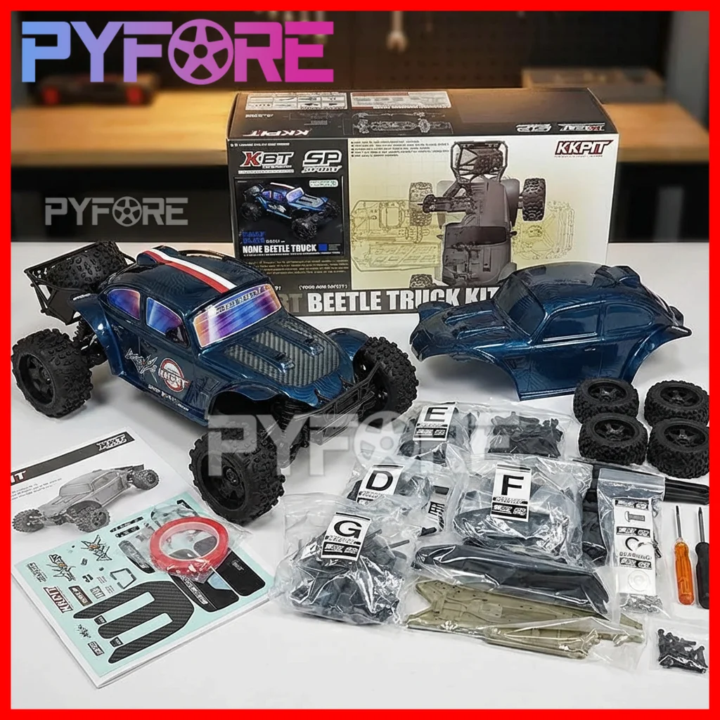 

KKPIT KBT KIT 1/8 Fast Electric Remote Control Model Desert Truck KIT Rock Buggy Off-road Car Adult Kids Toy Gifts