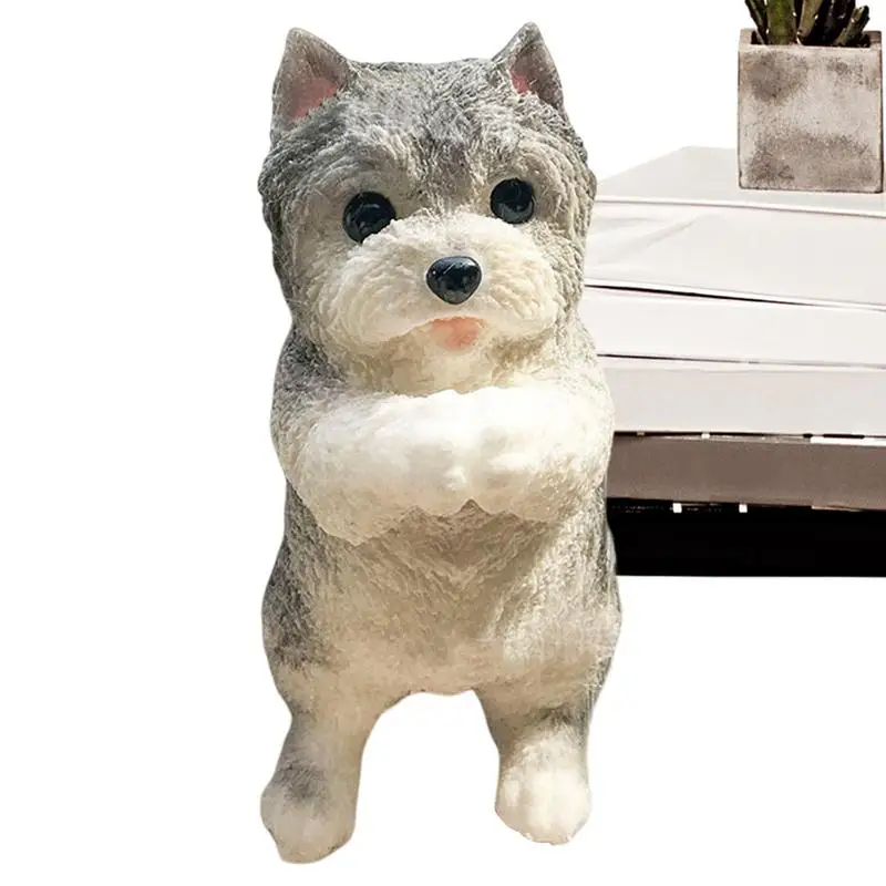 Giocattolo agitatore per gatti per bambini Giocattoli sensoriali Giocattoli da spremere Decorazioni da scrivania Forma di cane gatto Figurine da collezione Giocattoli Morbido floccaggio Fidget Toy