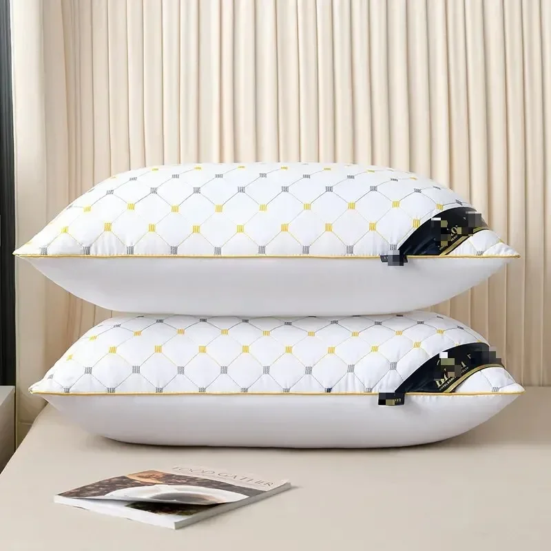 Hotel‑Quality Pillow Core Sleep‑Assisting Single Pillow Insert Soft Support Bed Pillow for Adult Daily Sleeping Rest for Home