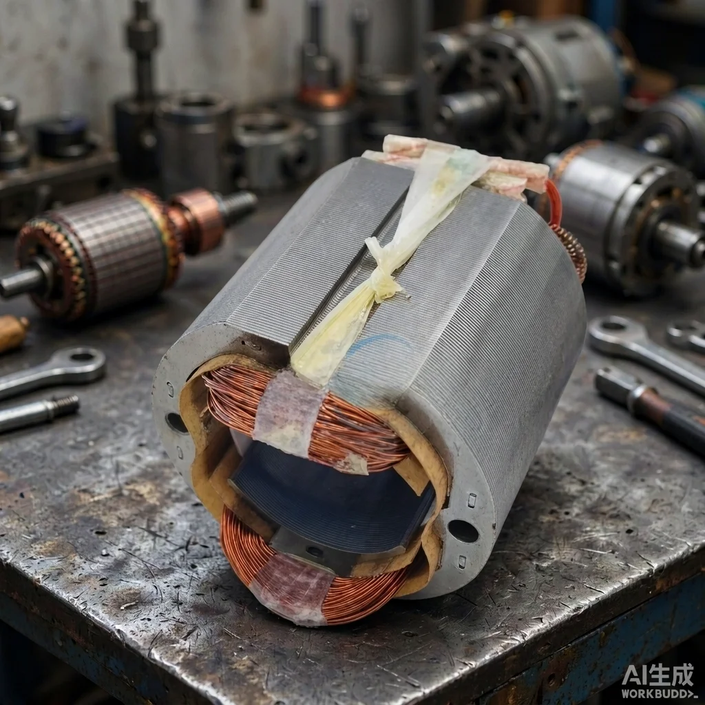 High Performance Stator Assembly 599314-7 For N1923B N1900B MT190 Electric Planer Motor Spare Part Fix