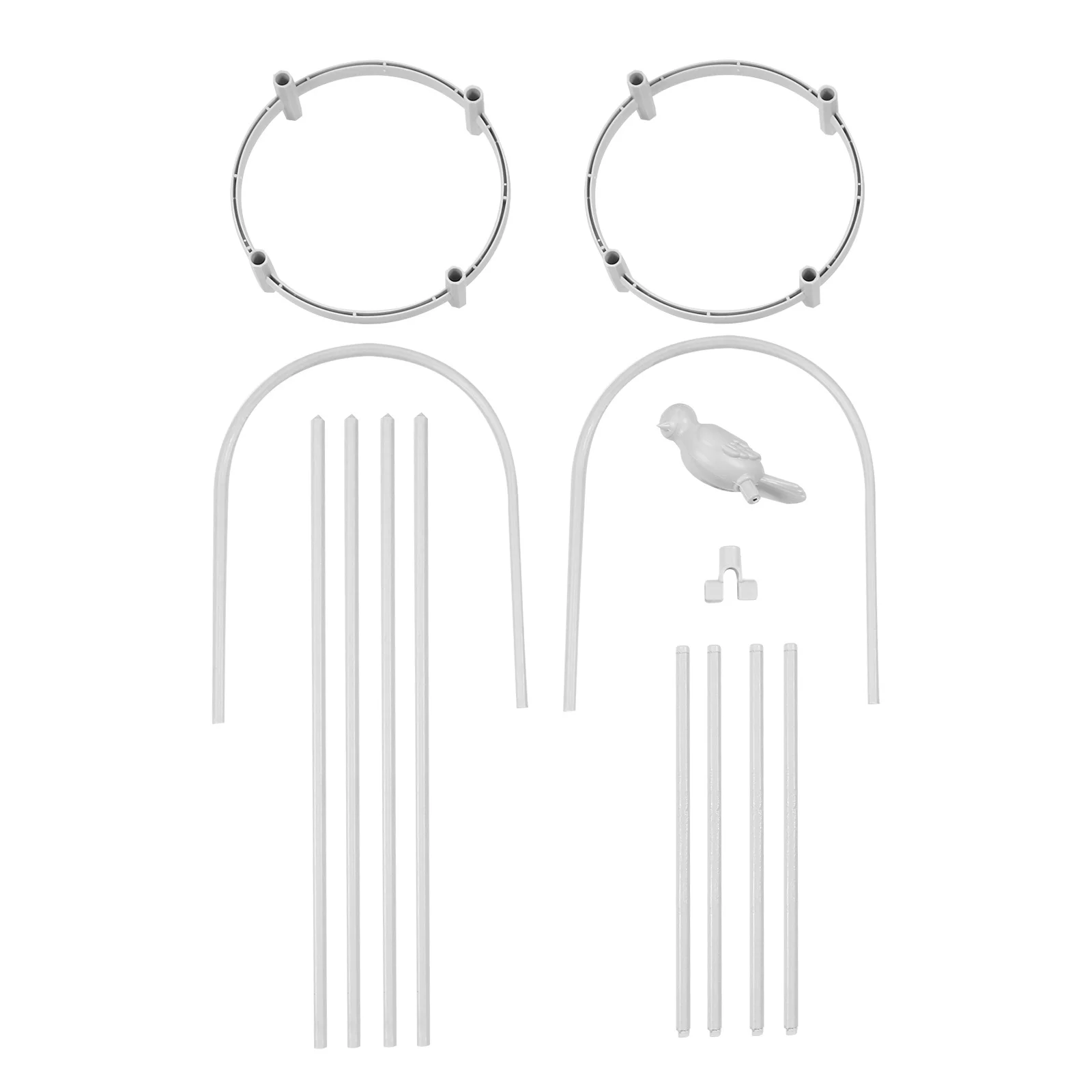 

1 set 1 Set Plant Climbing Rack Durable Reusable Garden Vine Support Shelf For Outdoor Indoor Use Pole Structure Easy Install