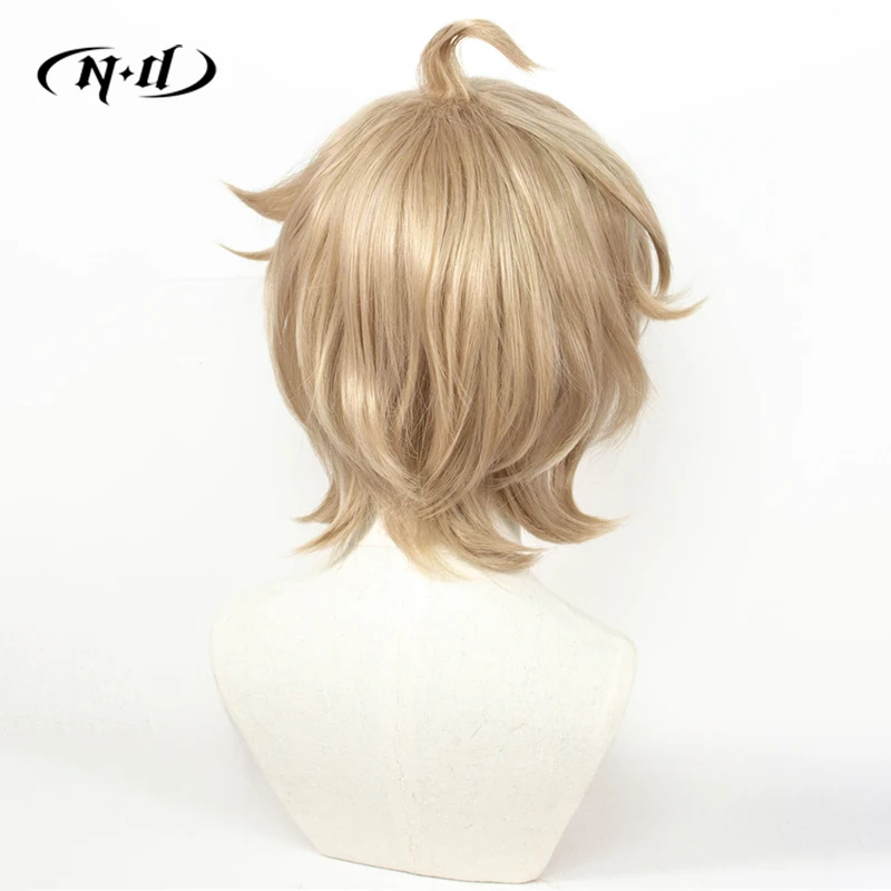 Parrucche Cosplay ND Kanae Parrucchino VTuber Cosplay Parrucche lunghe per capelli corti per Comic Con Coser Costume Festa a tema Resistente al calore