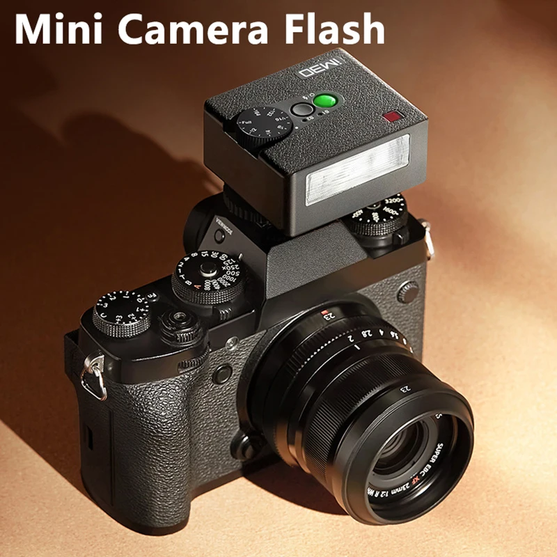 Mini Camera Flash Portable Flash Light For Mirrorless Film Cameras Outdoor Shooting