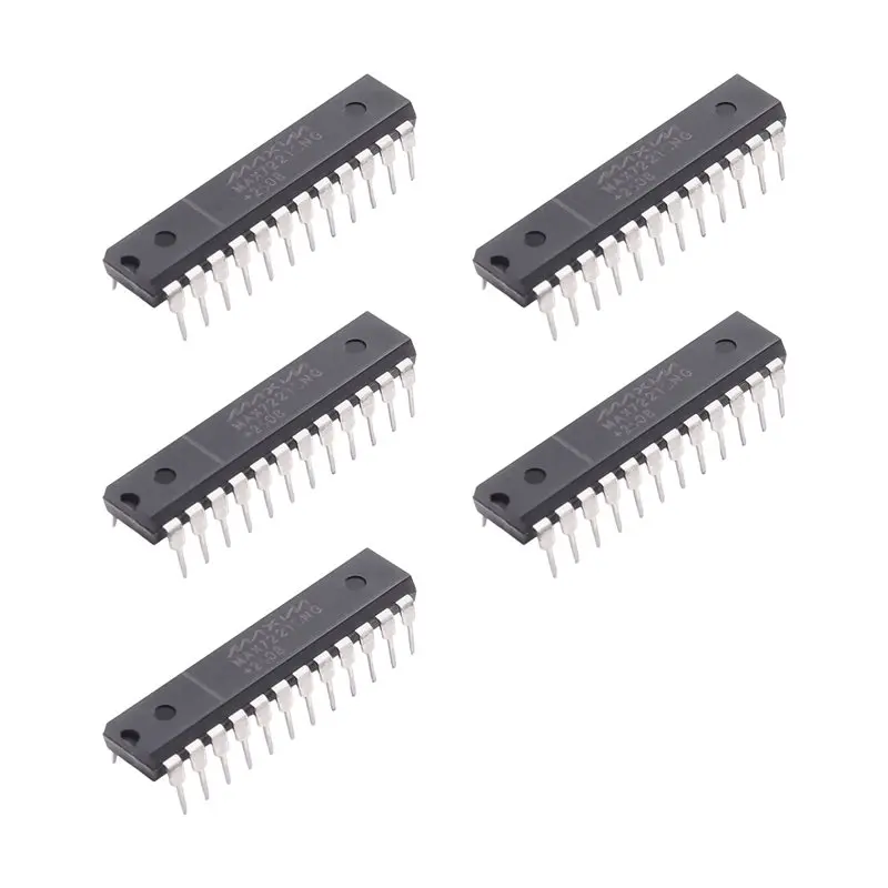 LED Display Driver IC 5PCS Set DIP24 Inline Segment Dot Matrix Control Chipset Module