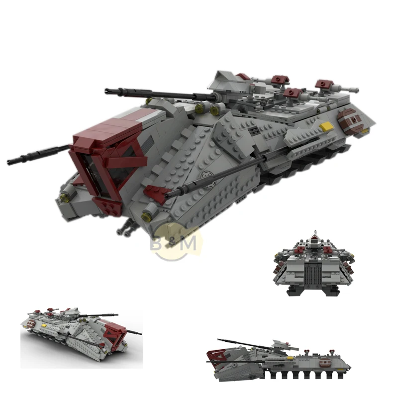 NEW Moc spaceship Tonyhardy1999 UT-AT model buiding kit block self-locking bricks toy Christmas day gift