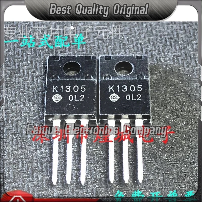 5PCS-20PCS  2SK1305 K1305  TO-220F MOS 100V 10A  Best Quality Imported Original