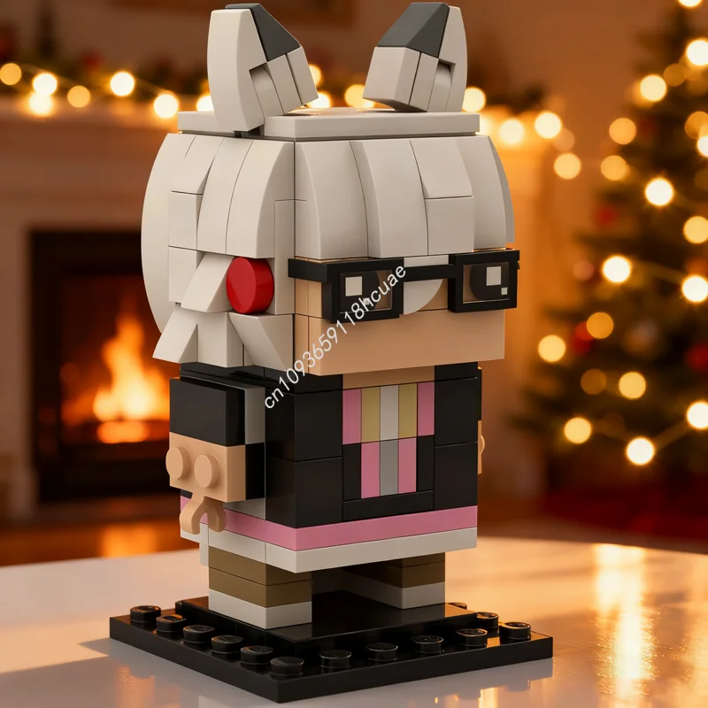 151 قطعة MOC Tenma Brickheadz Brickheadzed نموذج اللبنات هدايا عيد الميلاد الهندسة المعمارية التعليم ألعاب مكعبات عيد ميلاد الاطفال #1