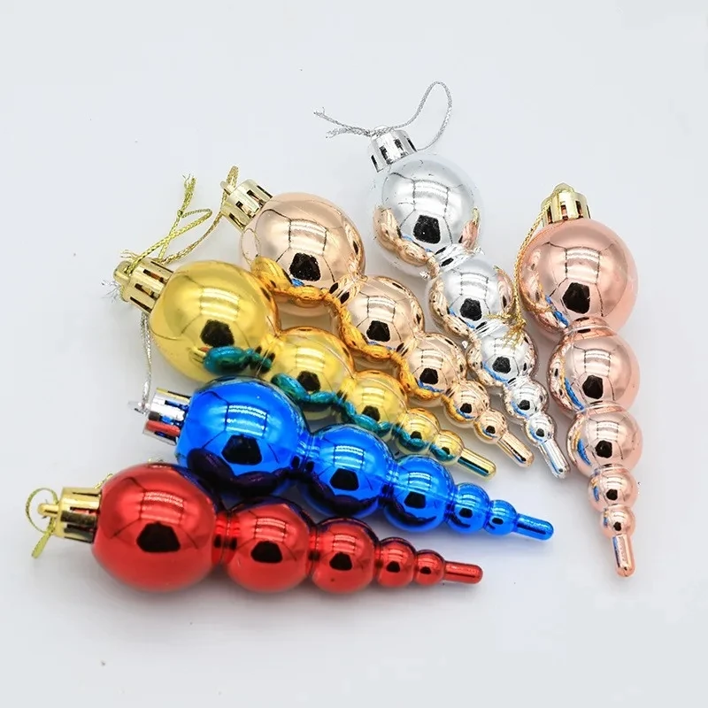 6pcs Christmas Decoration Christmas Tree Pendant Ornaments Props Christmas tree decoration