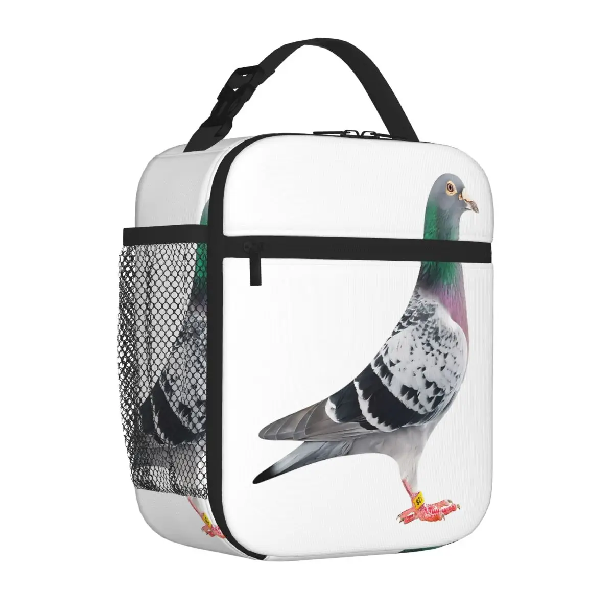 Bestselling Racing Pigeon Industrial Style Large Lunch Bag Open Air Meal Portable Lunch Bag