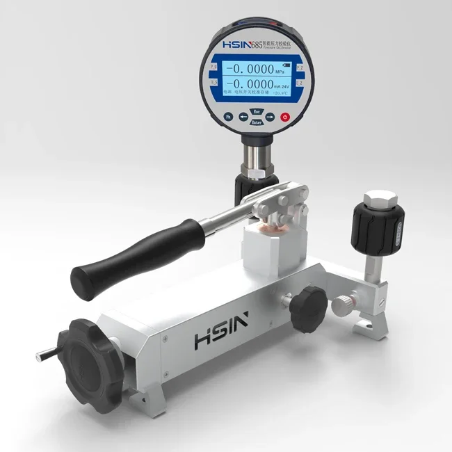 

Hydraulic Pressure Testing Pump Handheld pressure comparison calibrator calibration equipment