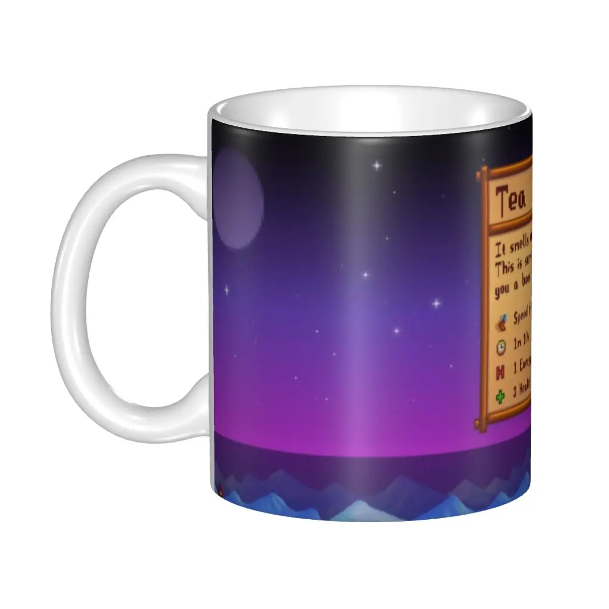 Personalized Stardew Valley Map Coffee Mugs DIY Ceramic Milk Tea Coffee Cup
