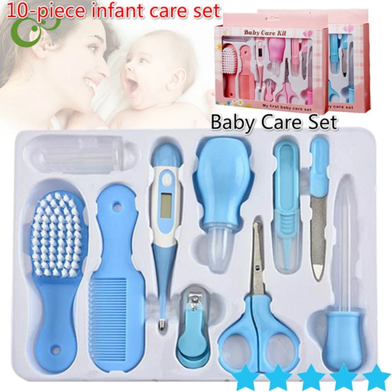 Kit de cuidado de la salud para recién nacidos, artículos de aseo para bebés, artículos esenciales para el cuidado del bebé, 6/8/10/13 uds.