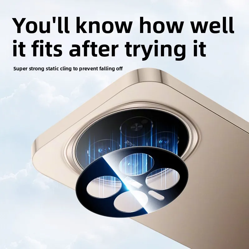 2 szt. Ochraniacze obiektywu AR do Honor Magic 8 Pro, odporne na wstrząsy, przeciwwybuchowe i natychmiast przylegające do obiektywu Honor Magic 8 Pro