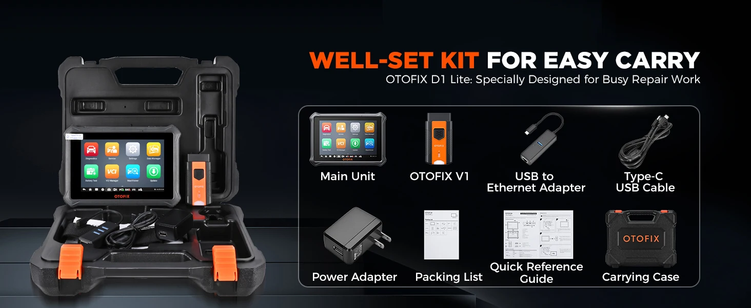 OTOFIX D1 Lite Kfz-OBD2-Scanner, 2-Jahres-Update, bidirektionale Steuerung, alle Systemdiagnose-Scan-Tools FCA SGW CAN FD & DoIP – Detail 13