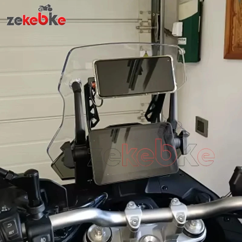 

For CFMOTO 800MT 800 MT Ibex 800E / S / T 2023 2024 2025 2026 Motorcycle Accessories GPS Phone Support Holder Navigation Bracket