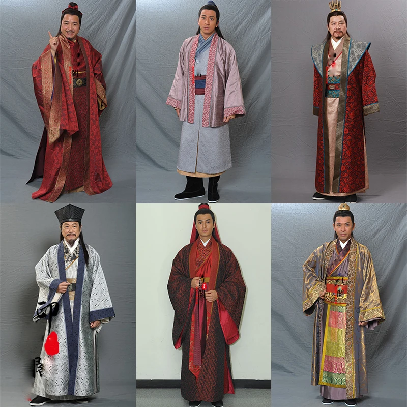 

Film TV Trend Personal Tailor Costume Tang Ming Dynasty Men Hanfu Ancient Wealthy Merchants Shopkeepers Officials Casual Garment