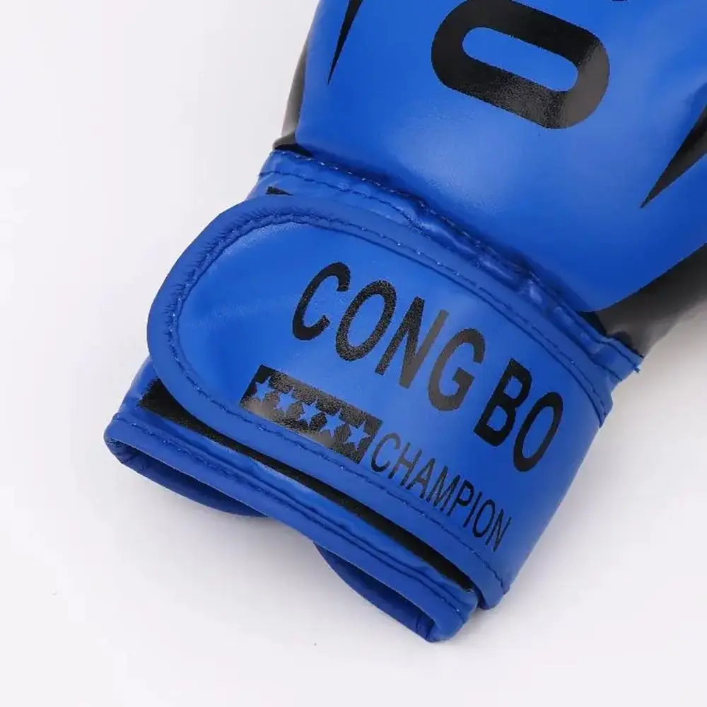 

1Pair Breathable Boxing Gloves 6oz PU Leather Unisex Punching Gloves Muay Thai MMA Punching Karate Training Gloves for Children