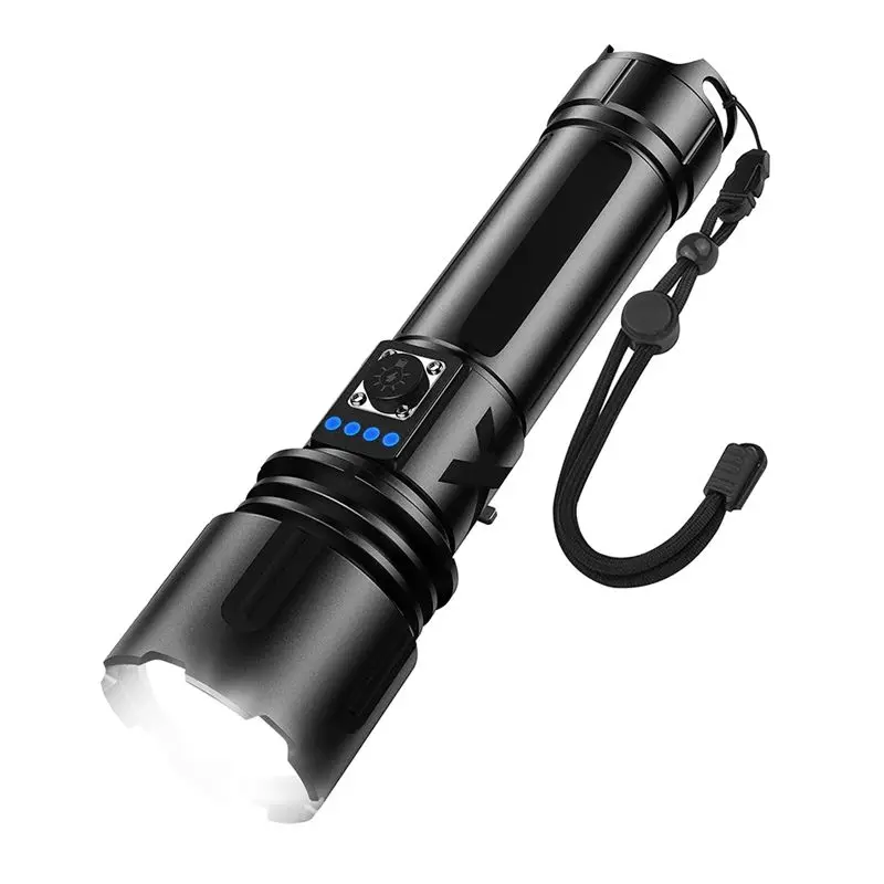 

【AUTUMN】Flashlights High Rechargeable, LED Bright Battery Powered Flash Light for Emergency Camping Hiking Waterproof