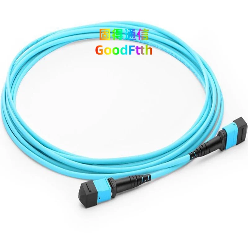 

12-жильный магистральный кабель MTP(F) — MTP(F) OM3 12C, оптоволоконный патч-корд 3 мм GoodFtth