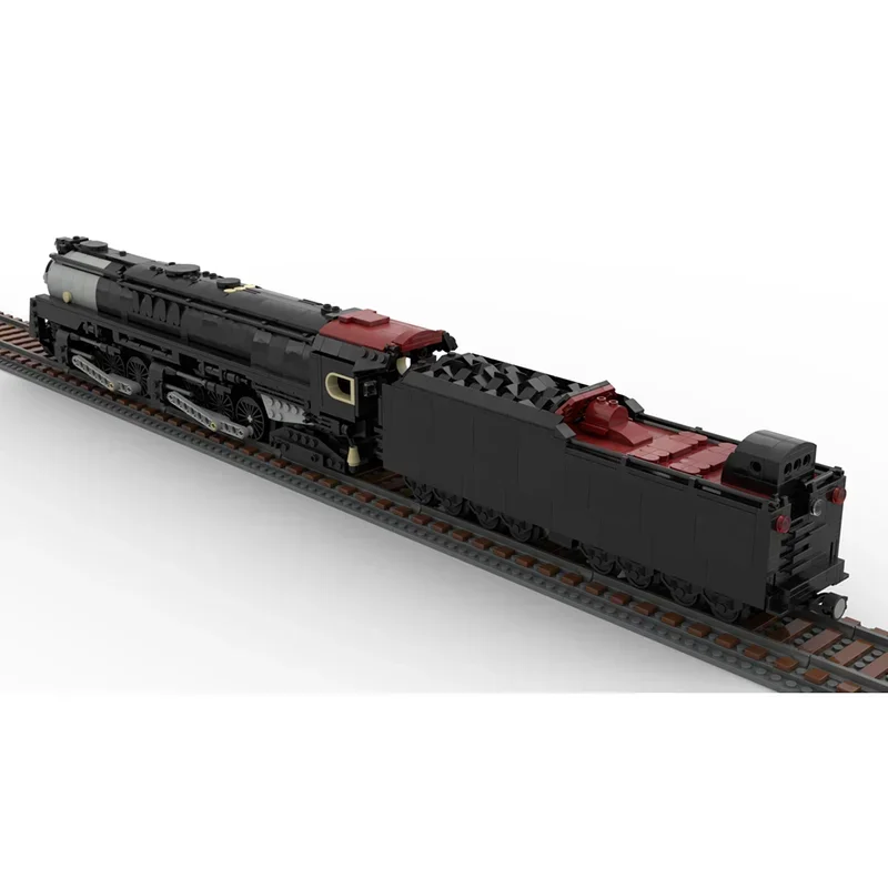 

Модель железнодорожного поезда Moc Building Bricks PRR Q2 Class Duplex Паровоз Модель Технологический блок DIY Набор Сборка Подарочная игрушка