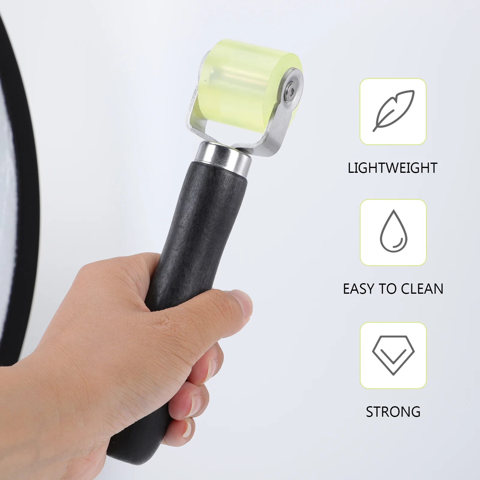 

2pcs Wallpaper Roller for Home Car Beauty Tools Durable Ergonomic Handle Vinyl Film Sound Insulation Sticker Construction