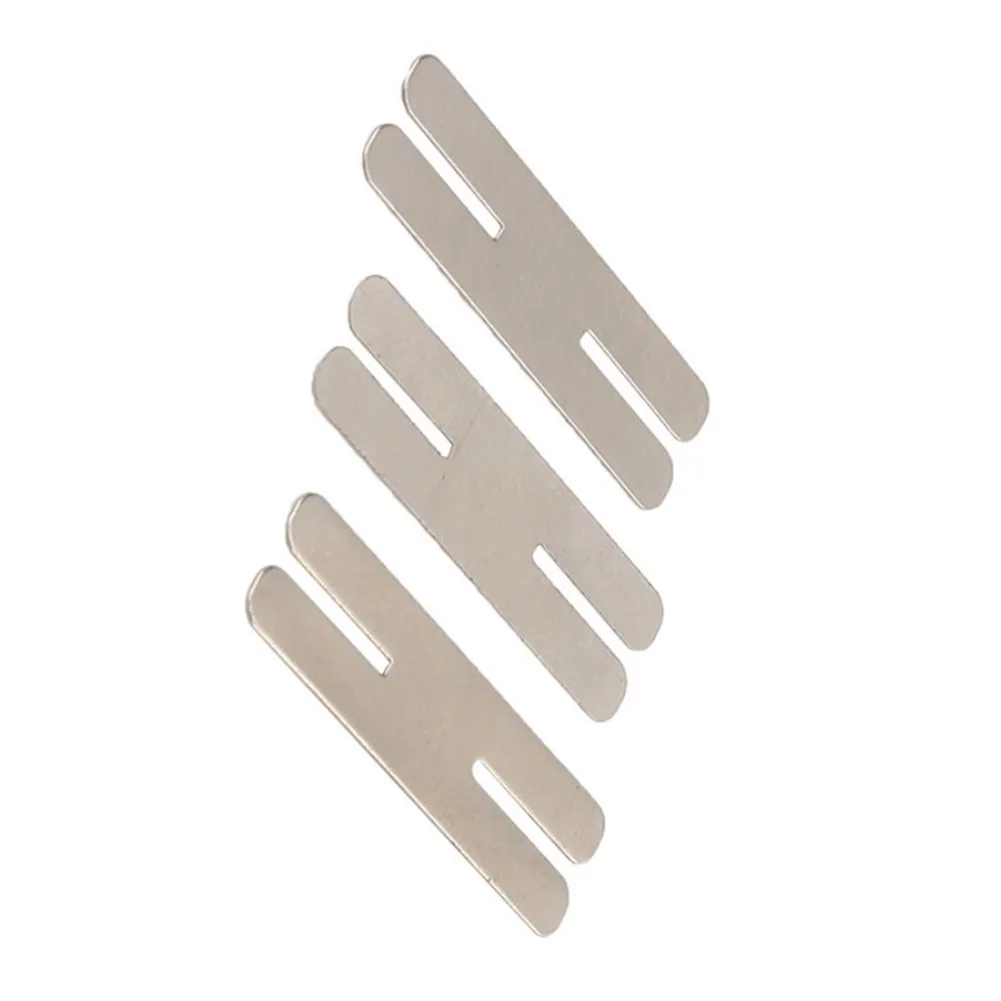 Strisce di nichel di alta qualità Strisce di nichel 100 pezzi 30 * 8mm Acciaio nichelato ad alta tensione ad alta resistenza di alta qualità Argento