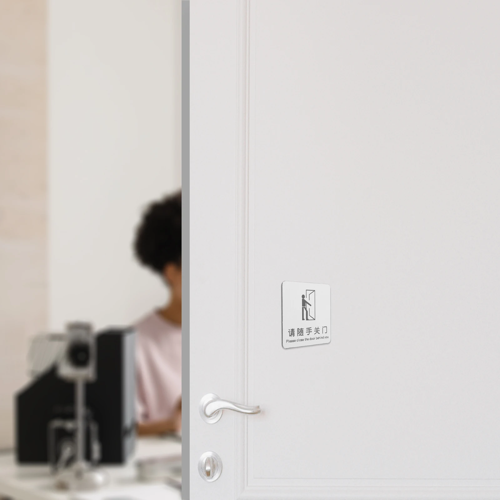 

Warning Closed Keep Door Closed Notice Safety For Business Office Aluminum Plate Door Sign Closing Warning Traffic Safety Sign