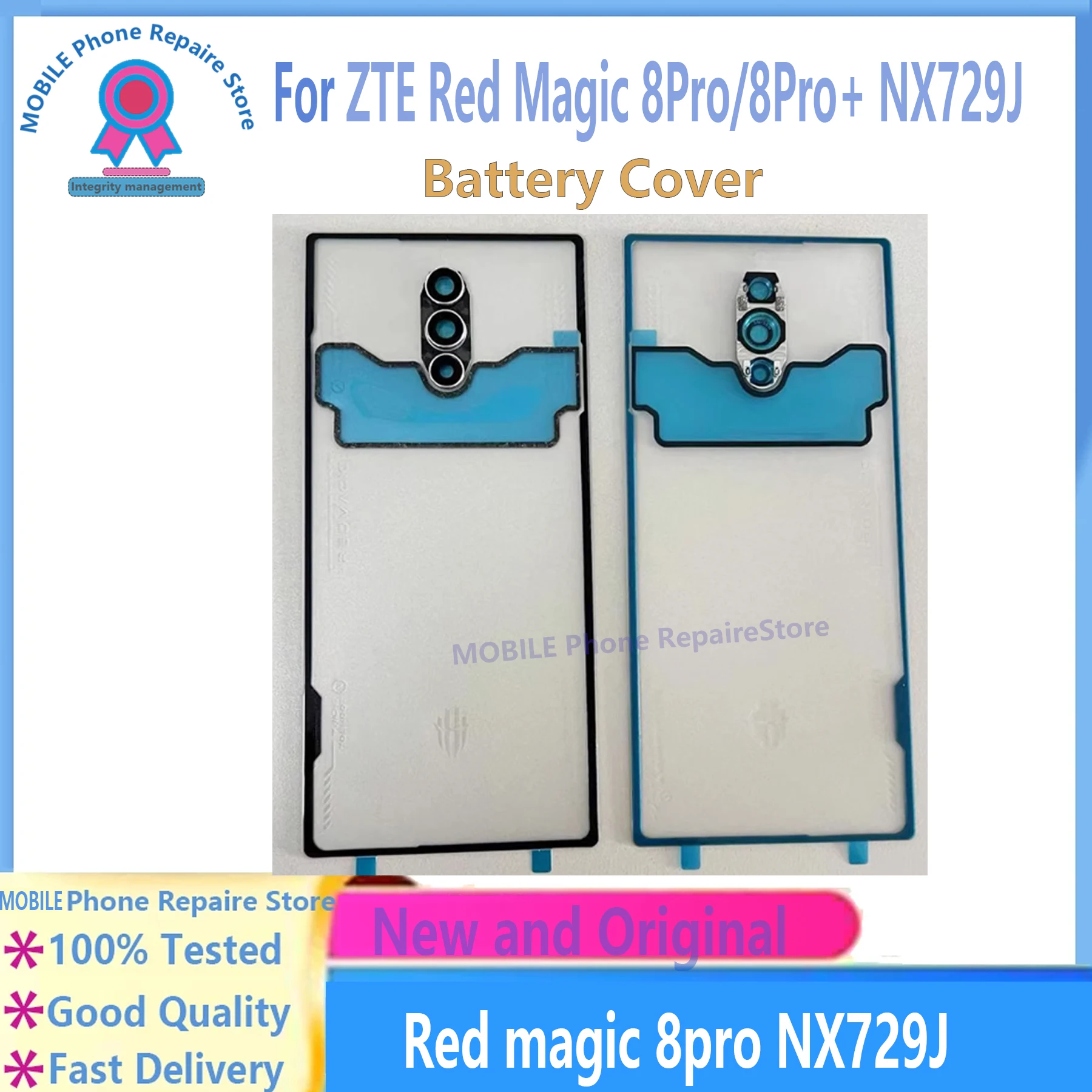 zte-nubia-red-magic-8-pro-8pro-用-68インチ-最新バックガラス蓋-バッテリーカバー-リアハウジングケース-カメラフレームレンズ-純正品