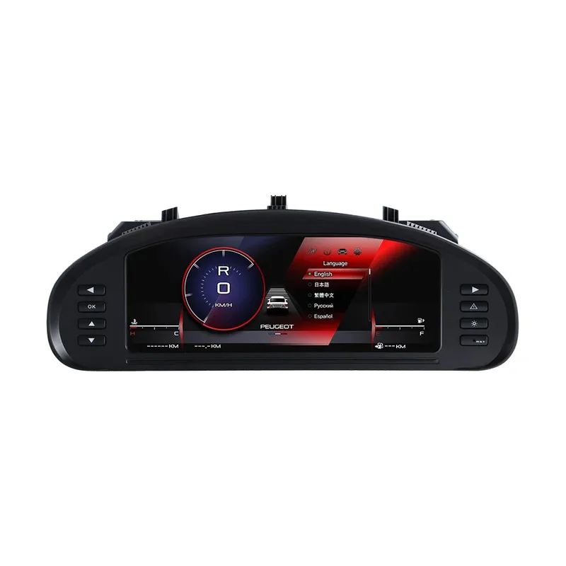 

12.3 Inch Car Dashboard Digital for VW 407 2004-2010 Car Speedometer Panel Digital Instrument Cluster