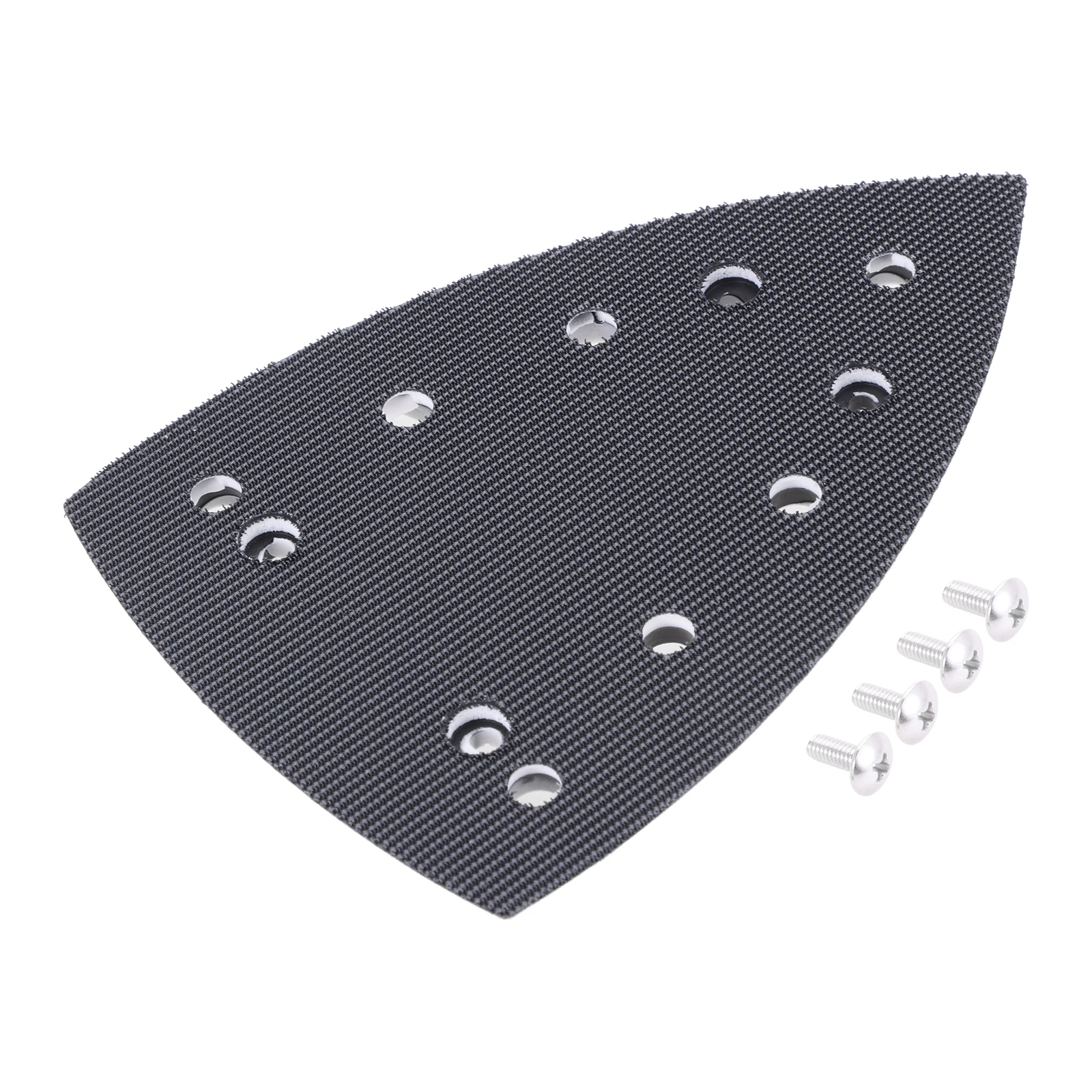 1Set High-Quality 7 Holes Triangular Sanding Pad Replacement Backup Plate Replacement For DTS400 REQ Sanders Polishing Tool