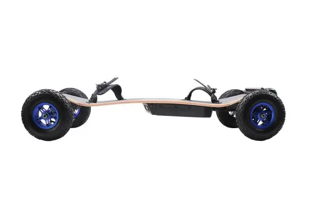 High Quality H2C-03 Dual Belt Off-Road Electric Longboard Four-Wheeled 2000W Skateboard With 36V Voltage And 40km Range