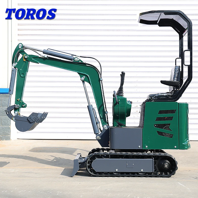 1 Ton Small Excavator Mini Digger Multifunction Household Mini Excavator Mini Hydraulic Crawler Bagger Recruit Agent