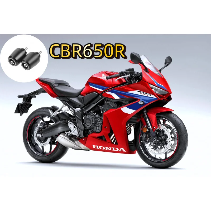 

Motorcycle Handle Bar Ends Plug Grips Handlebar Plug Caps Slider 7/8'' 22mm FOR HONDA CBR650R CBR650F 2014-2023