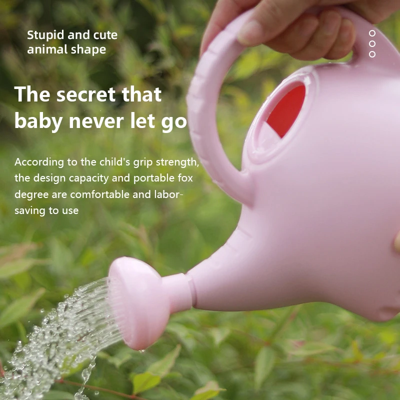 1.5L الفيل سقي وعاء زجاجة الرش للنباتات ألعاب أطفال اليد سقي علب سقي رذاذ الأواني الحيوان مسقاة #3