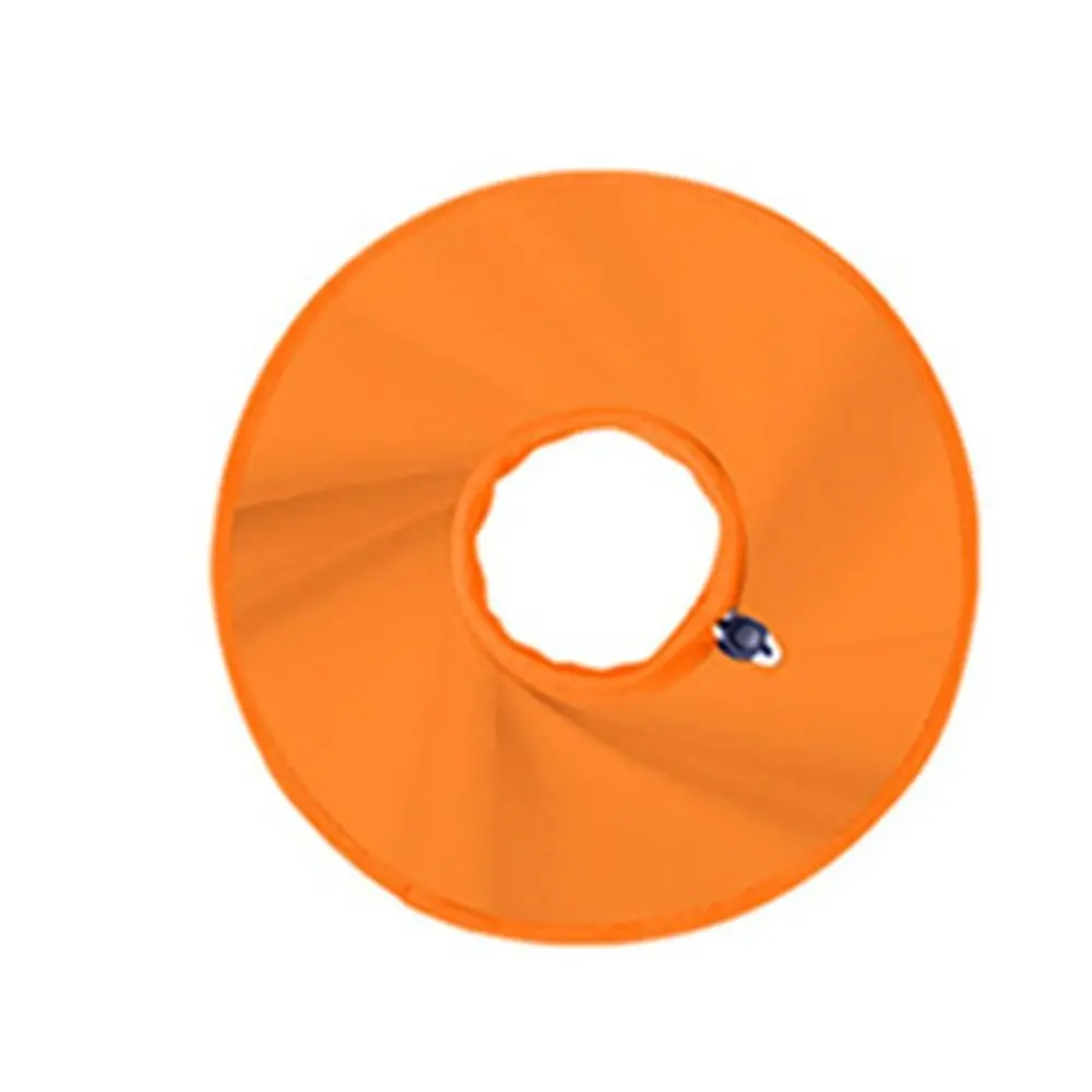 

Oxford Cloth Pet Recovery Collars Adjustable Waterproof Pet Neck Cone Protective Portable Cat Cone Elizabethan Collar