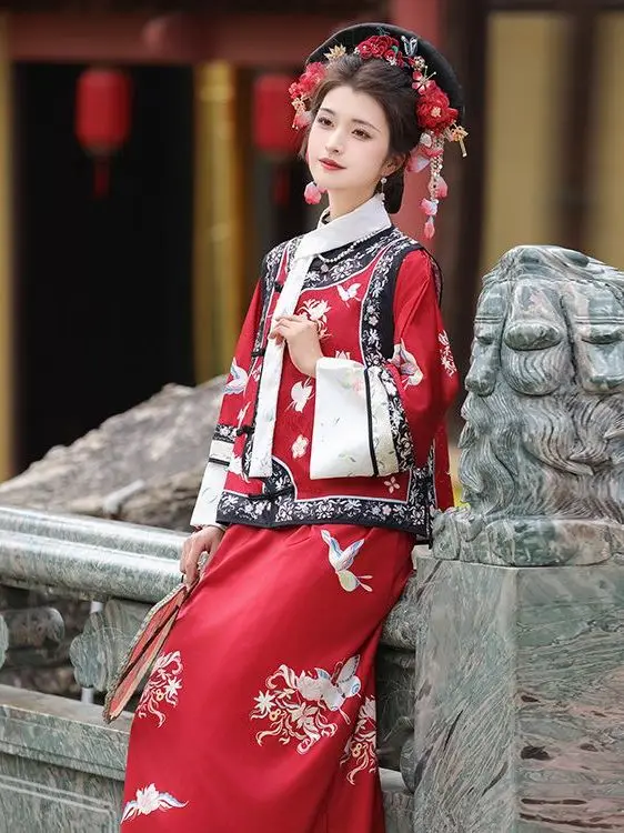 ensemble-hanfu-rouge-pour-femmes-vetements-festifs-de-la-dynastie-qing-qipao-veste-de-princesse-tenue-du-nouvel-an-chinois-ancien