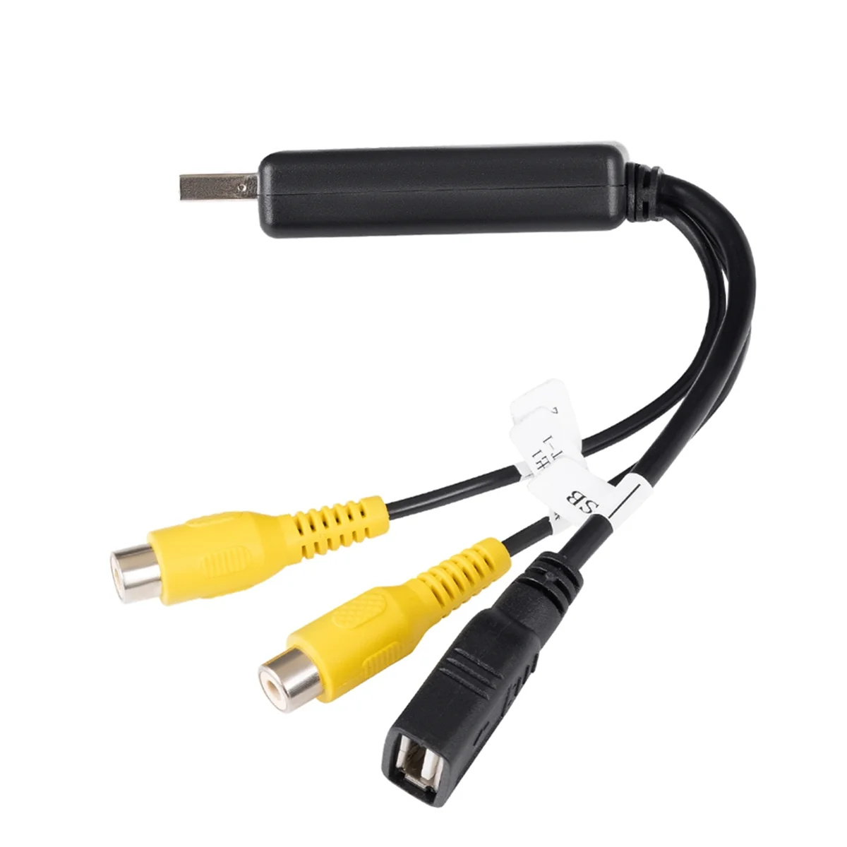

T07C-For Android System USB Interface to RCA Video Out Adapter Car Radio Multimedia Player Video AV Output Connect