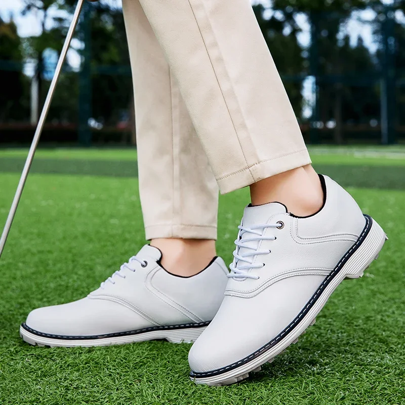 Zapatillas de Golf de lujo para hombre, calzado para caminar al aire libre