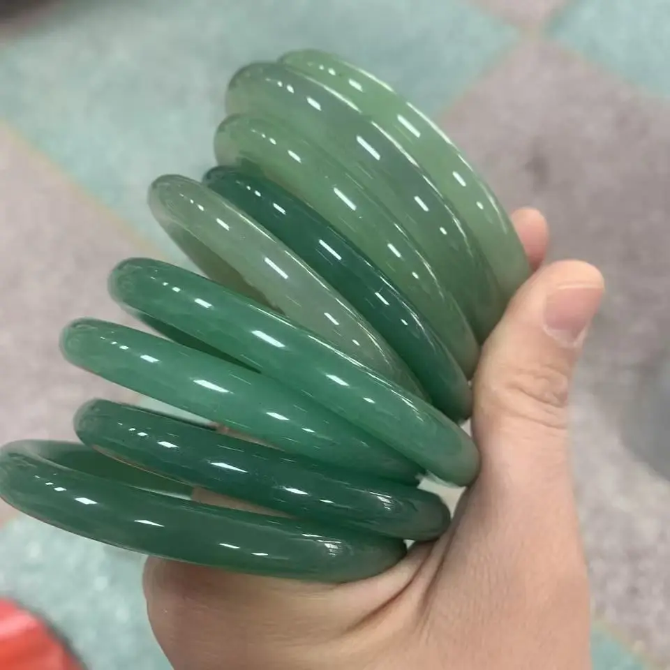 

Dongling Jade Bracelet Fine Apple Green Genuine Women's Gift