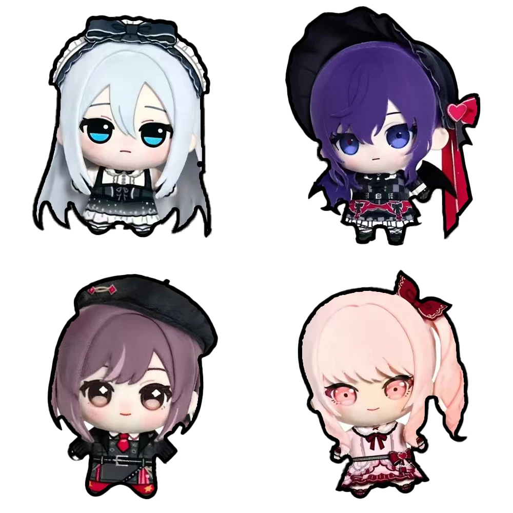 10cm Pjsk Asahina Mafuyu Akiyama Mizuki Yoisaki Kanade Kawaii Anime Plüschtier Weiches Stofftier Cartoon Schlüsselanhänger Anhänger Fan-Geschenk