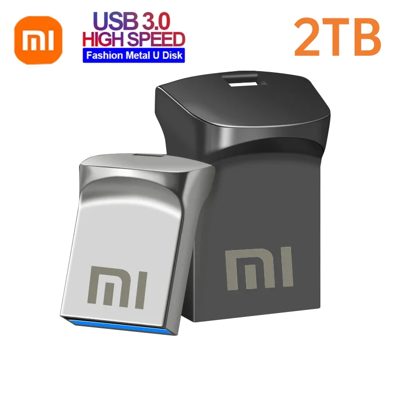 

Супер металлический Usb флеш-накопитель Xiaomi Mini, 2 ТБ, 3,0 дюйма, 1 ТБ, высокоскоростной флеш-накопитель, 512 ГБ, U-диск, флеш-накопитель 3,0, Usb-карта, новинка