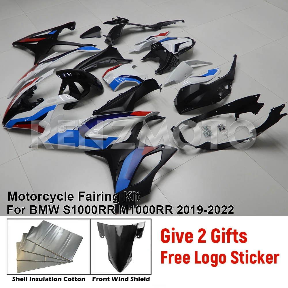 S1000 M1000 RR Moto Fairing For BMW S1000RR M1000RR 2019-2022 Set Body Kit Decoration Plastic Guard Plate Accessories Shell 107