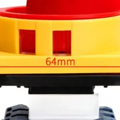 LW30 3P Rotary Changeover Switch 25-100A 380V Load Break Disconnect With Flexible Handle For Industrial Power Supply Electrical