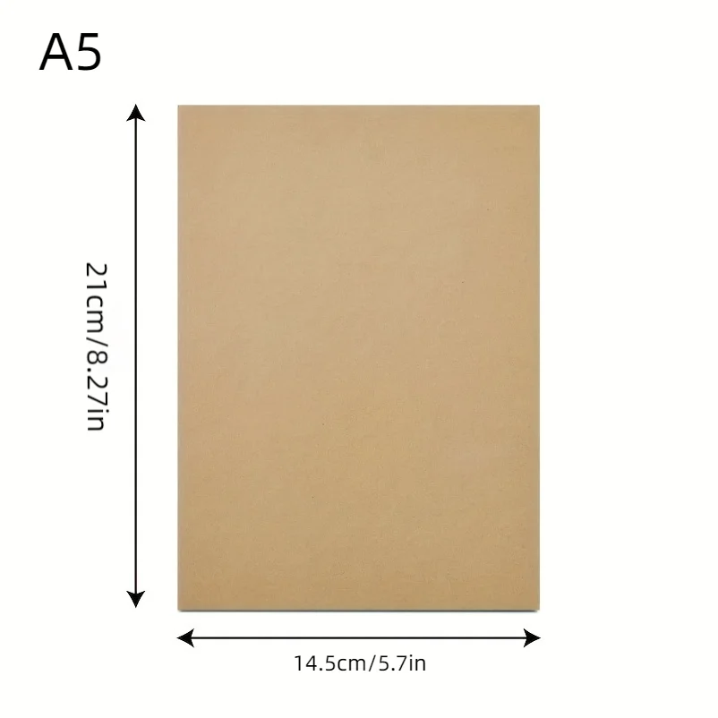 10pcs A5 Corrugated Cardboard, 8.27x5.7inch Flat Card Paper Inserts, For  Packaging, Shipping, Moving, Mailing